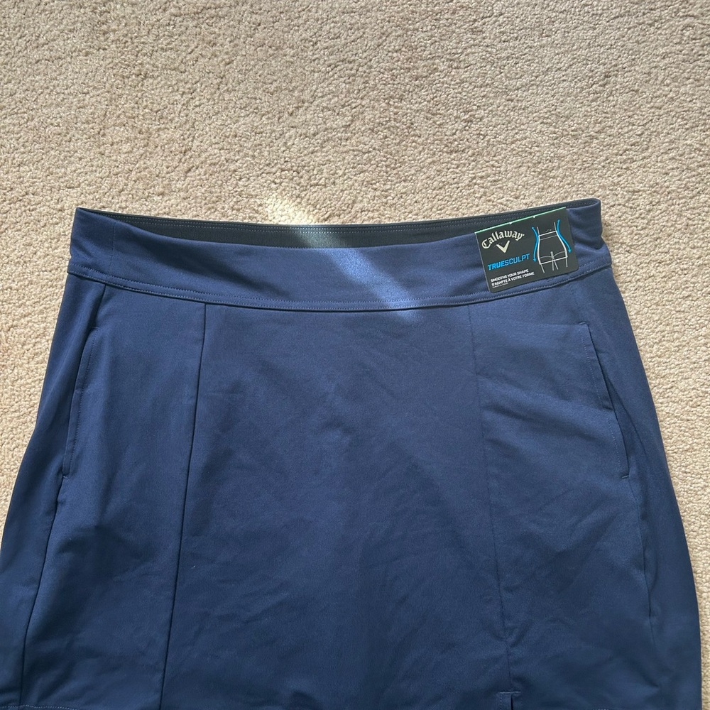 Callaway Women's Blue Skort - Picture 3 of 4